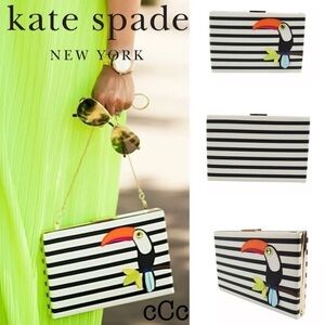 Kate Spade Toucan Clutch Novelty Item NEW